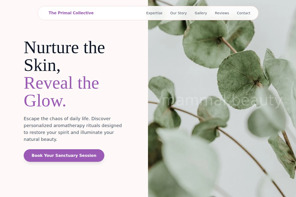 Soft Aromatherapy Wellness Parlor